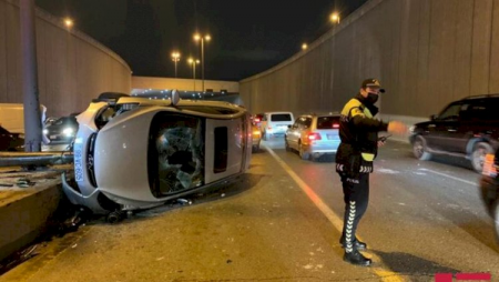 Bakıda gecə saatlarına dəhşət: Əraziyə polislər cəlb edildi