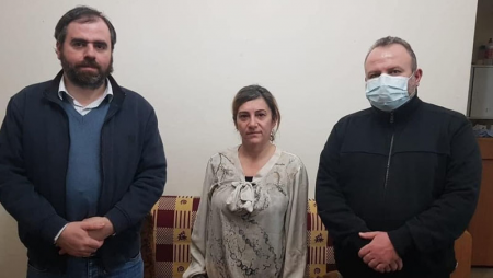 Azərbaycanda saxlanılan erməni qadın AZADLIĞA BURAXILDI