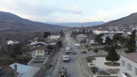 Kəlbəcərə 130 ton humanitar yük çatdırılıb