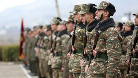 Ermənistanda 180 hərbçi, 12 komandir həbs edildi