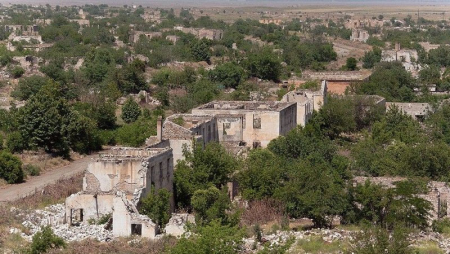 Partiya sədrləri Ağdamdadır - FOTOLAR