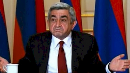 Sarkisyan yenə sərsəmlədi: “Qarabağ Azərbaycanın olmayacaq“