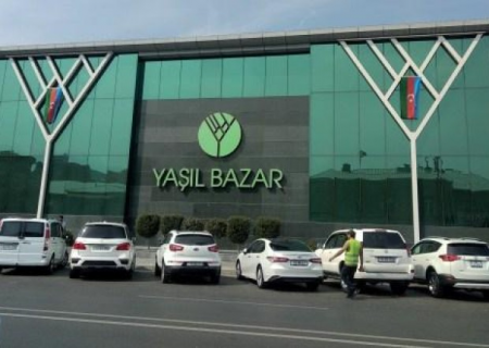 "Yaşıl Bazar"da YANĞIN - VİDEO