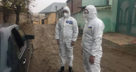 Bakıda koronavirus xəstələri saxlanıldı