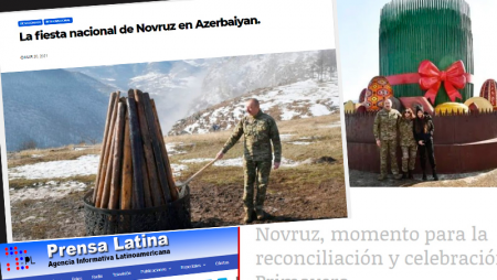 İspaniya, Meksika və Kuba mətbuatı Novruz Bayramından yazdı - FOTO