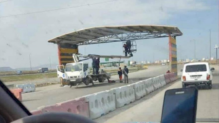 Bakının girişində karantin postları qurulur