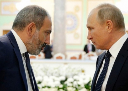 Paşinyanla Putinin görüşü başladı