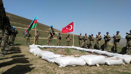 Azərbaycan və Türkiyə ordularının birgə təlimləri başladı - VİDEO