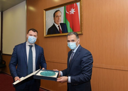 Rəşad Nəbiyev Ukraynanın infrastruktur naziri ilə görüşdü - FOTO