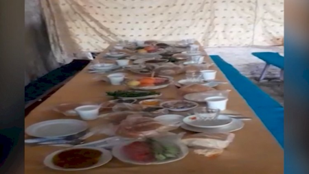 Polis iftar mərasimini yarımçıq dayandırdı