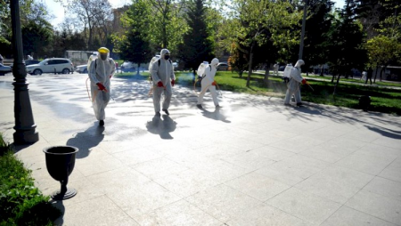 Bakıda 551 küçə dezinfeksiya edildi