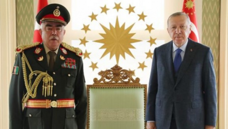 Ərdoğan Rəşid Dustumla görüşdü
