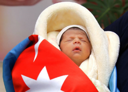 Daha bir şəhidimizin övladı dünyaya gəlib - FOTO