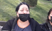 "Sovetski" sakinləri Nazirlər Kabineti qarşısında - "Evimizi buldozerə verib, bizi küçəyə atdılar..."