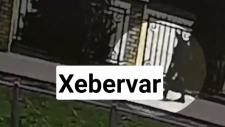 Terrorist məktəbə doğru gedərkən kameraya baxıb, belə etdi - VİDEO