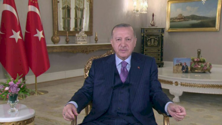 Ərdoğan Ramazan bayramı münasibəti ilə İslam aləmini təbrik etdi - Video