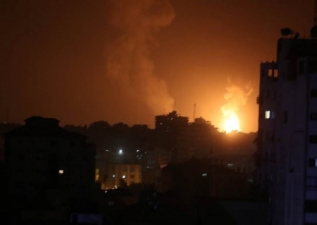 "HAMAS"-ın təhlükəsizlik xidmətinin qərargahı dağıdıldı