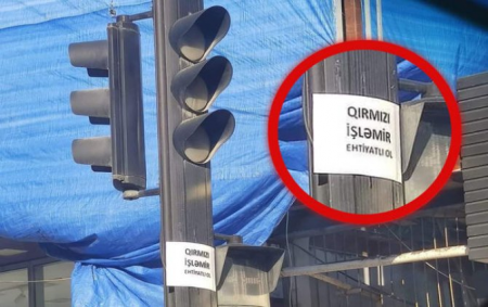 Bakıda işıqforun işləməməsini bildirmək üçün qeyri-adi “çıxış yolu”