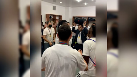 "Neftçi"nin prezidentinin çempionluq rəqsi - VİDEO