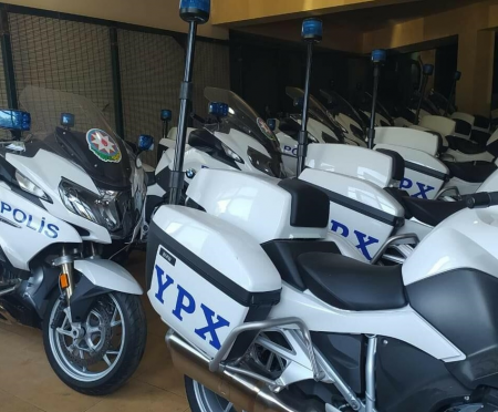 Yol polisinə yeni BMW motosikletləri verildi - Sürəti 200 km/saat