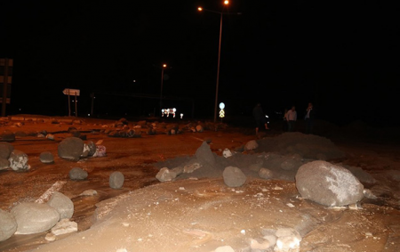 Türkiyə-Naxçıvan yolu bağlandı - FOTO