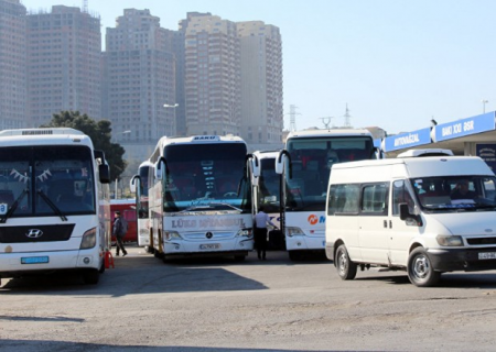 Həftəsonları şəhərlərarası və rayonlararası avtobuslar İŞLƏYƏCƏK