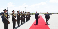 İlham Əliyev Naxçıvan Muxtar Respublikasında səfərdədir