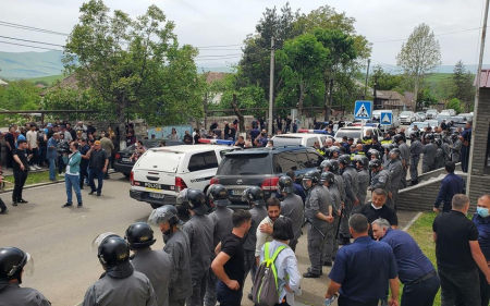 Gürcüstandakı soydaşlarımızla svanlar arasında yeni İNSİDENT