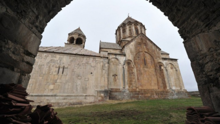 Ermənilər Amaras monastırını ziyarət edib