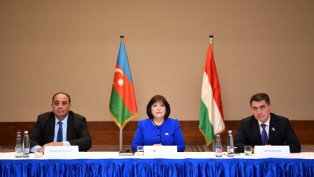 Sahibə Qafarova Macarıstan-Azərbaycan parlament dostluq qrupu ilə görüşüb