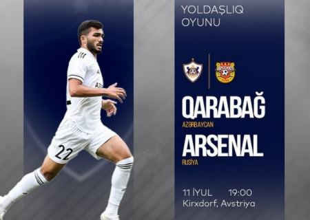 "Qarabağ" - "Arsenal" matçının başlama saatı məlum oldu