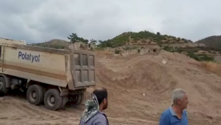 SON DƏQİQƏ: Laçın şəhərindən yan keçəcək yeni “dəhliz” yolunun çəkilişinə başlanılıb - FOTOLAR