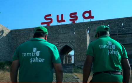 “Təmiz Şəhər” Şuşada - Video