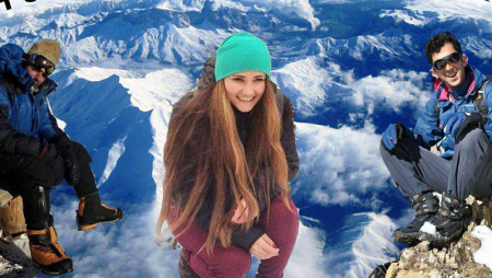 Tufandağda alpinistlərin xatirəsinə qoyulan bürünc lövhə oğurlandı - FOTO Tufandağda alpinistlərin xatirəsinə qoyulan bürünc lövhə oğurlandı - FOTO