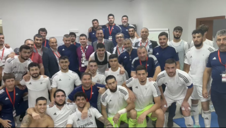 Mikayıl Cabbarov İsraildə “Qarabağ”ın oynunu izlədi - FOTO