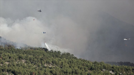 Türkiyədən şad xəbər: 134 yanğın nəzarət altına alındı