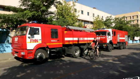 Azərbaycan yanğınsöndürənləri Muğlaya çatdı