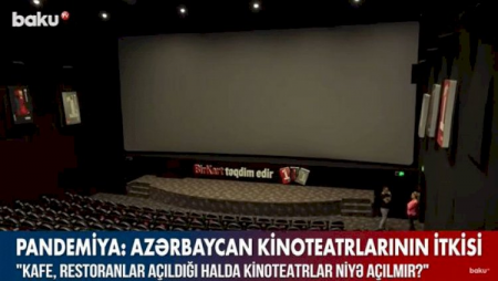 Restoranlar və Ticarət mərkəzləri açıldığı halda kinoteatrlar niyə açılmır? - Video