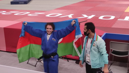 Tokio-2020: Azərbaycan ilk qızıl medalını qazandı