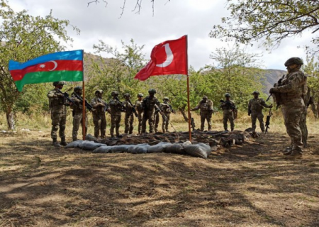 Laçında Azərbaycan-Türkiyə birgə təlimi başladı