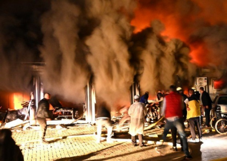 COVID-19 xəstəxanasında yanğın - 10 nəfər ÖLDÜ