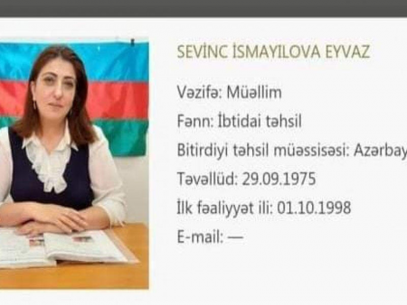 Bakıda koronavirusdan daha bir müəllim vəfat etdi