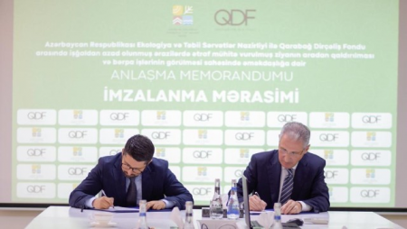 ETSN Qarabağ Dirçəliş Fondu ilə memorandum imzaladı