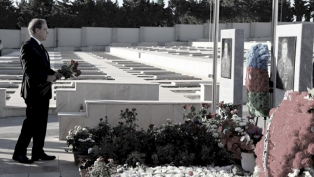 ABŞ səfiri şəhidlərimizin hüzurunda
