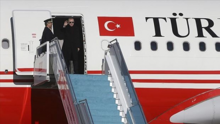 Ərdoğan Rusiyaya yola düşdü