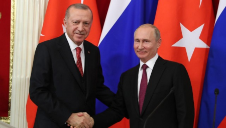 "Putinlə Qarabağ məsələsini geniş şəkildə müzakirə etdik" - Ərdoğan