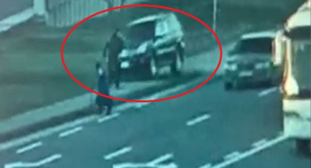 Bakıda "Prado" polisi vurub öldürdü - HADİSƏ ANI