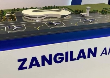 Zəngilan aeroportunun maketi yayıldı – FOTO