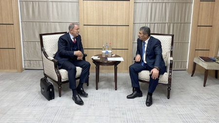 Zakir Həsənov Zəngilanda Hulusi Akarla görüşdü