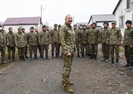 "Azərbaycan Ordusuna yeni qələbələr arzulayıram" - Ali baş komandan